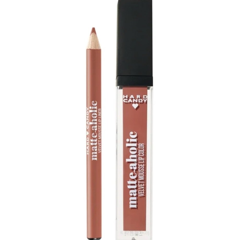 Hard Candy Matte-Aholic Velvet Mousse Lip Duo